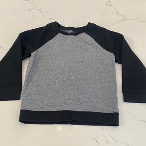 Cat & Jack Black and Gray Kids Sweatshirt